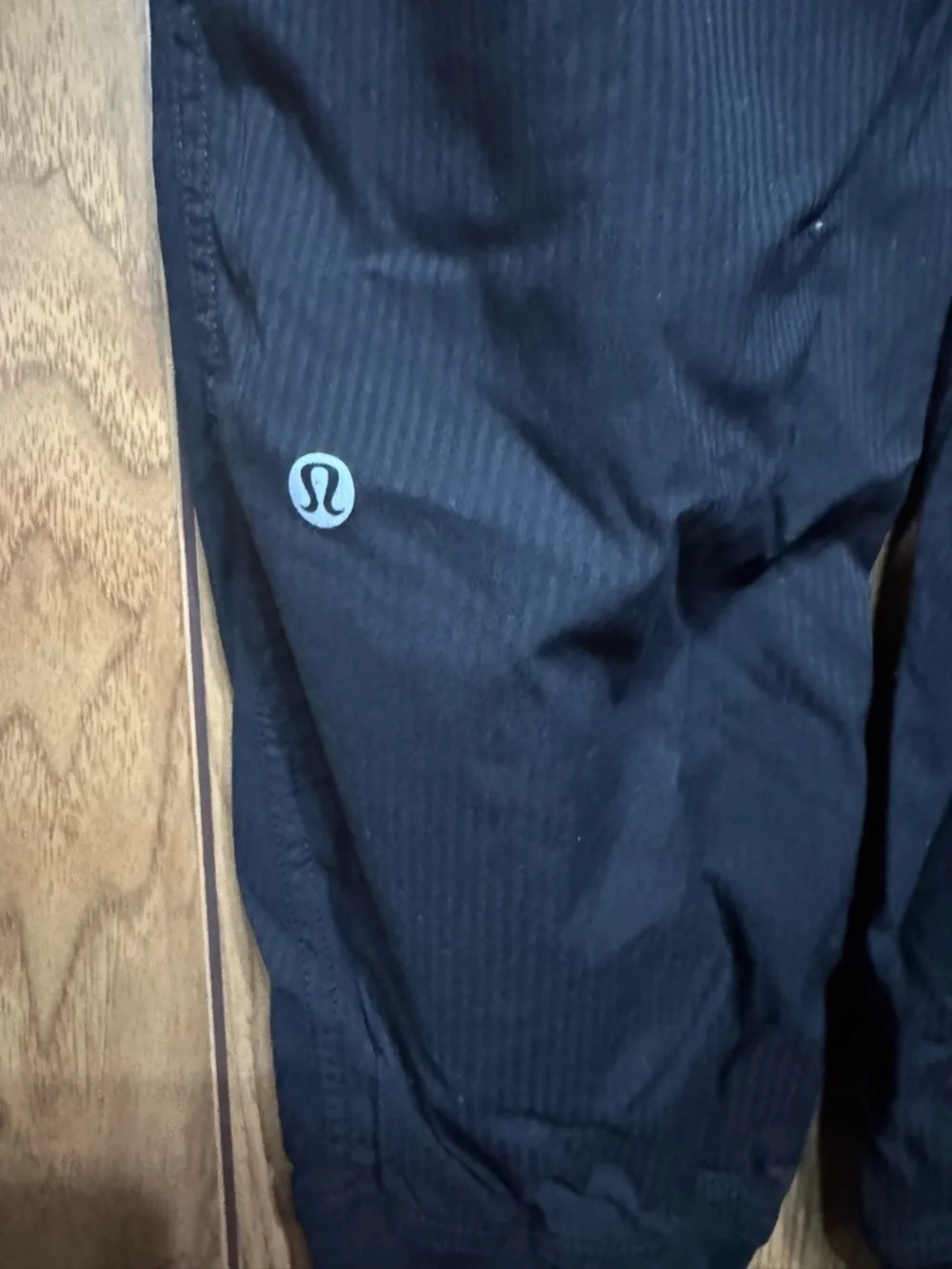 Lululemon Size‎ 8 Dance Studio Jogger Black Textured High Rise Pants